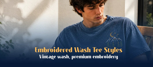 embroidered wash tee thumbnail 