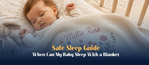 A complete safe sleep guide when can my baby sleep with a blanket