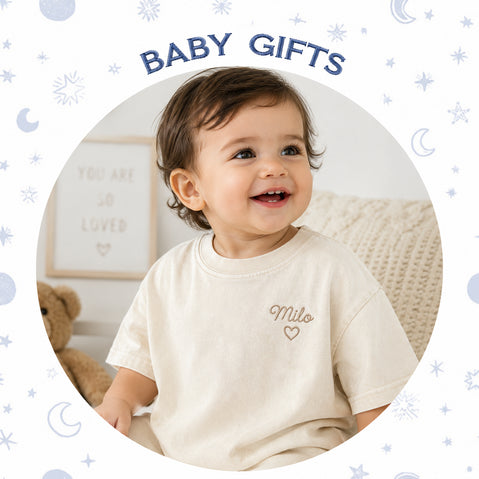 Embroidered Baby Gifts