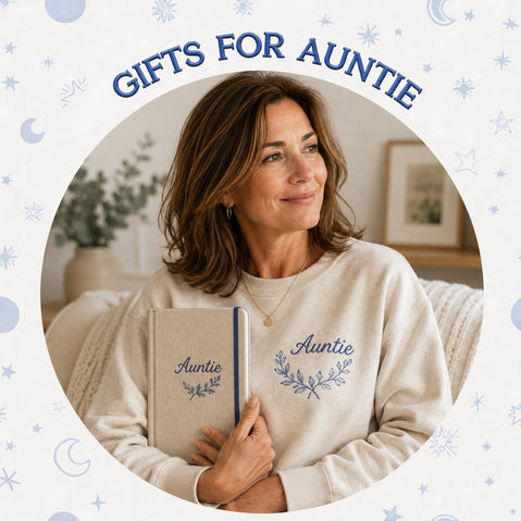 Embroidered Gifts For Auntie