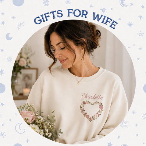 Embroidered Gifts For Wife