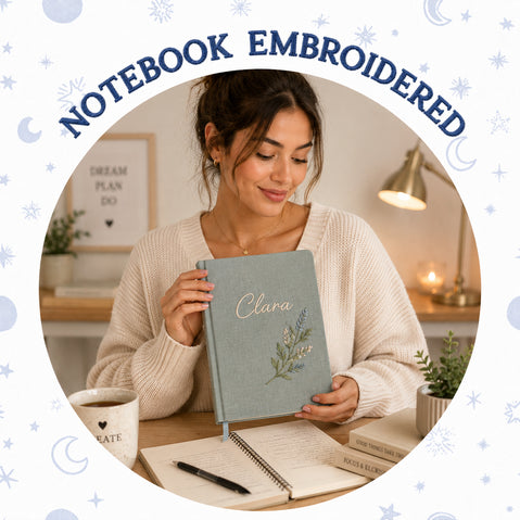 Notebook Embroidered
