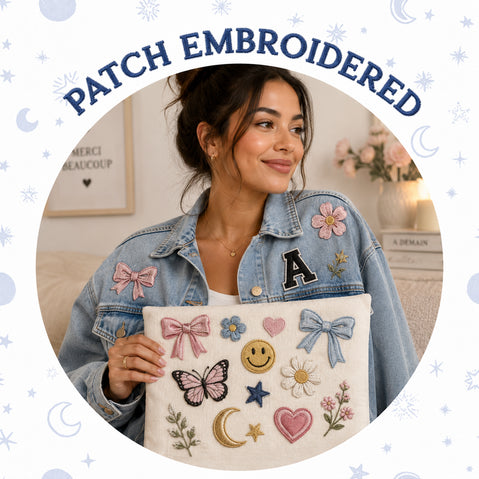 Patch Embroidered
