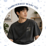 Wash Tee Embroidered