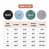 Vintage Washed Tee Size Chart & Colors
