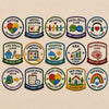 Fifteen Inclusive Education And Autism Support Embroidered Patch Designs
