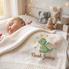 Baby Sleeping With Dragon Blanket