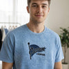 Men's Custom Embroidered Varsity Tee