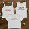 Return To Sender Tank Top Collection Flat Lay