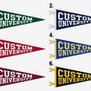 Detailed Custom University Embroidery On Acid Wash Shirt