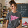 Teacher Wearing Personalized Ms Emma Stone Wash Tee