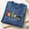 Folded Dragon Embroidered Vintage Wash Shirt