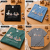 Four Goose Life Shirt Colors Displayed From Different Angles