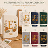 Six Album Color Options With Embroidered Initial Letter E