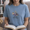 Reading Just One More Chapter Embroidered Tee