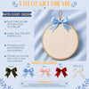 Ornament With Five Interchangeable Bow Color Options