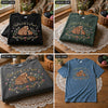 Mama Bear Graphic Tee Shown From Four Different Angles