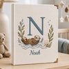 Personalized Ocean Otter Photo Album With Letter N Noah