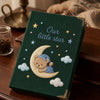 Dark Green Moon Bear Notebook In Cozy Nursery Setting