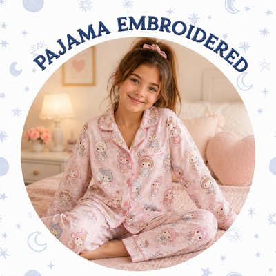 Pajama Embroidered