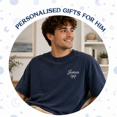 Personalised gifts for him collection