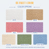 Baby Blanket Knit Color Swatches And Options