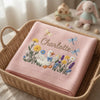 Pink Personalized Goose Blanket Display
