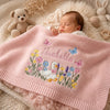 Baby Sleeping With Goose Name Blanket