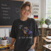 Video Funny Teacher Embroidered Mineral Wash T-Shirt 