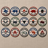 Smokehouse And Grilling Club Designs Arranged On Linen