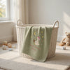 Mung Bean Sweet Dreams Blanket Displayed In Sunlit Nursery